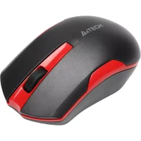 Мышь A4Tech G3-200N (черный/красный) фото 3